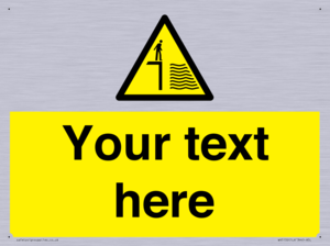 Custom Deep Water Sign